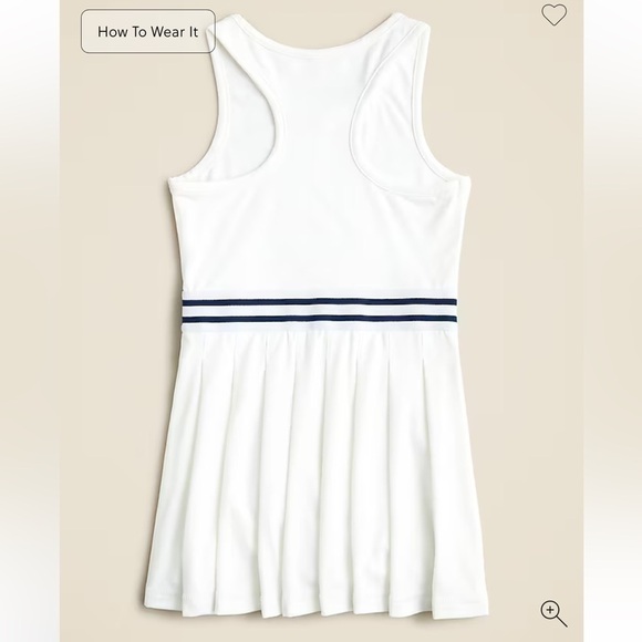 J crew Girls' active pleated dress - Picture 2 of 4